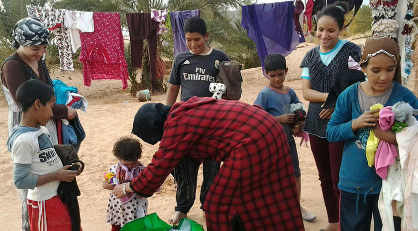 Dons enfants du désert Pour un sourire au Maroc Reims